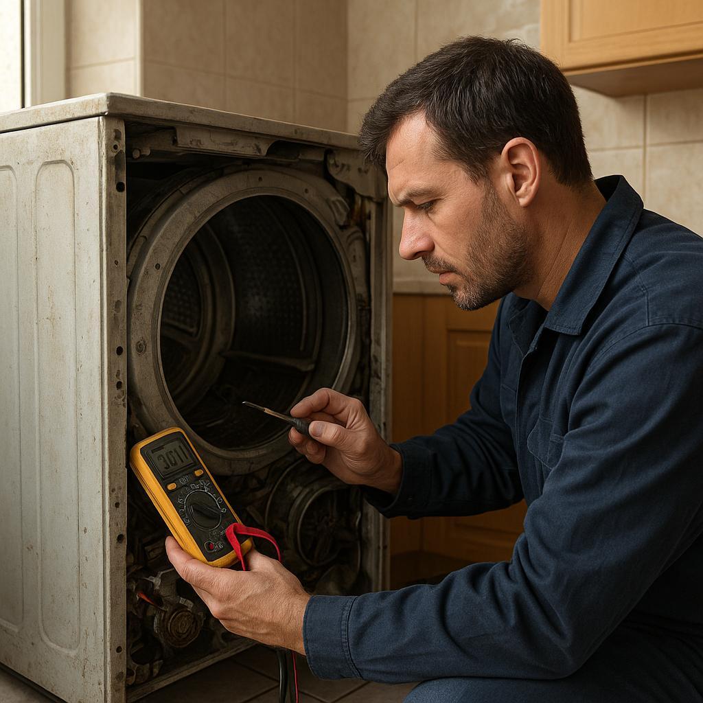 Mi secadora no seca: problemas típicos por uso y mantenimiento